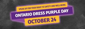 Ontario Dress Purple Day